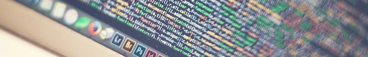 Code on a computer screen